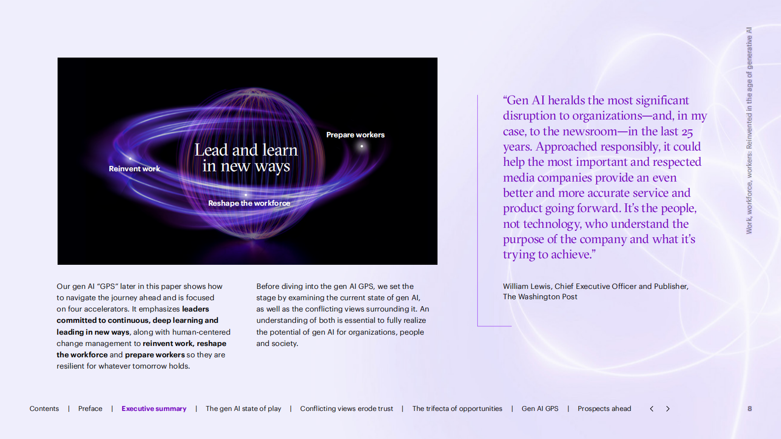 埃森哲：2024在生成式人工智能时代重塑工作、劳动力和员工报告（英文版） 第8页