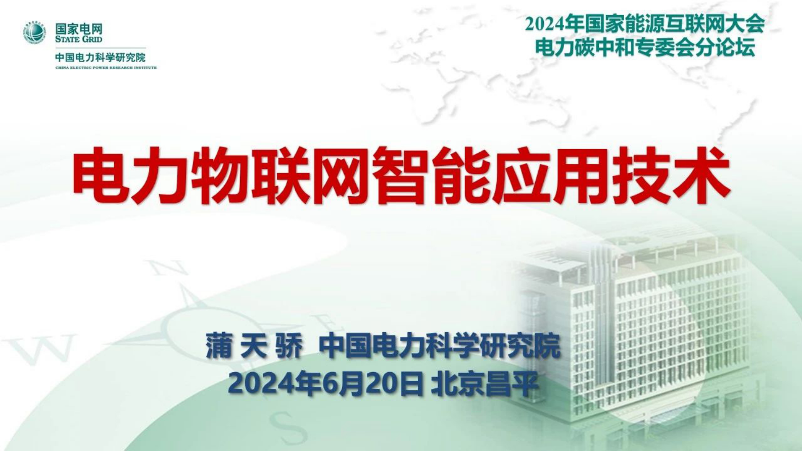 国家电网：2024电力物联网智能应用技术研究报告 第1页
