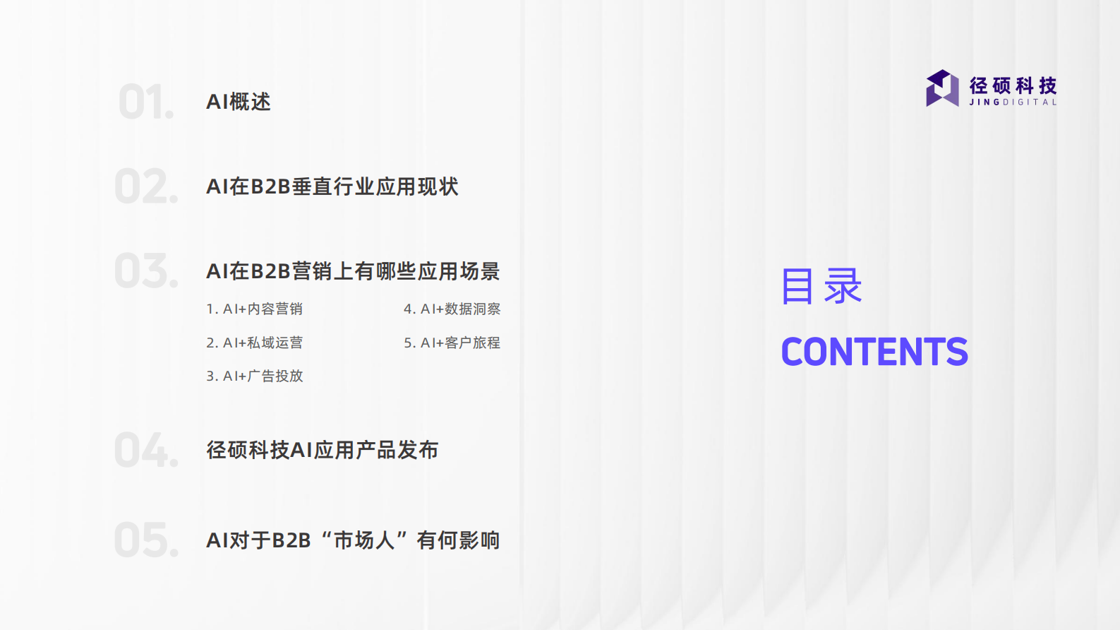 径硕科技：2024年AI在B2B营销上的应用分析与场景展望报告 第4页