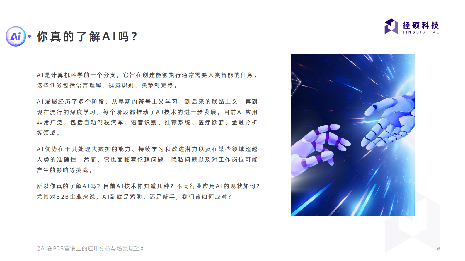 径硕科技：2024年AI在B2B营销上的应用分析与场景展望报告 第6页