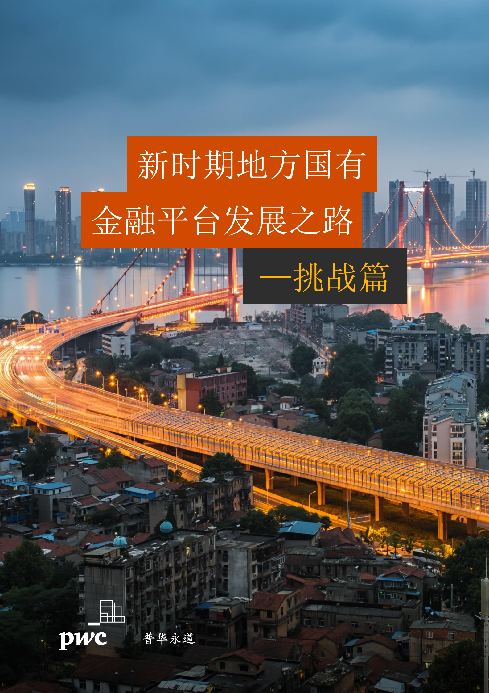 普华永道：2024新时期地方国有金融平台发展之路-挑战篇 第1页