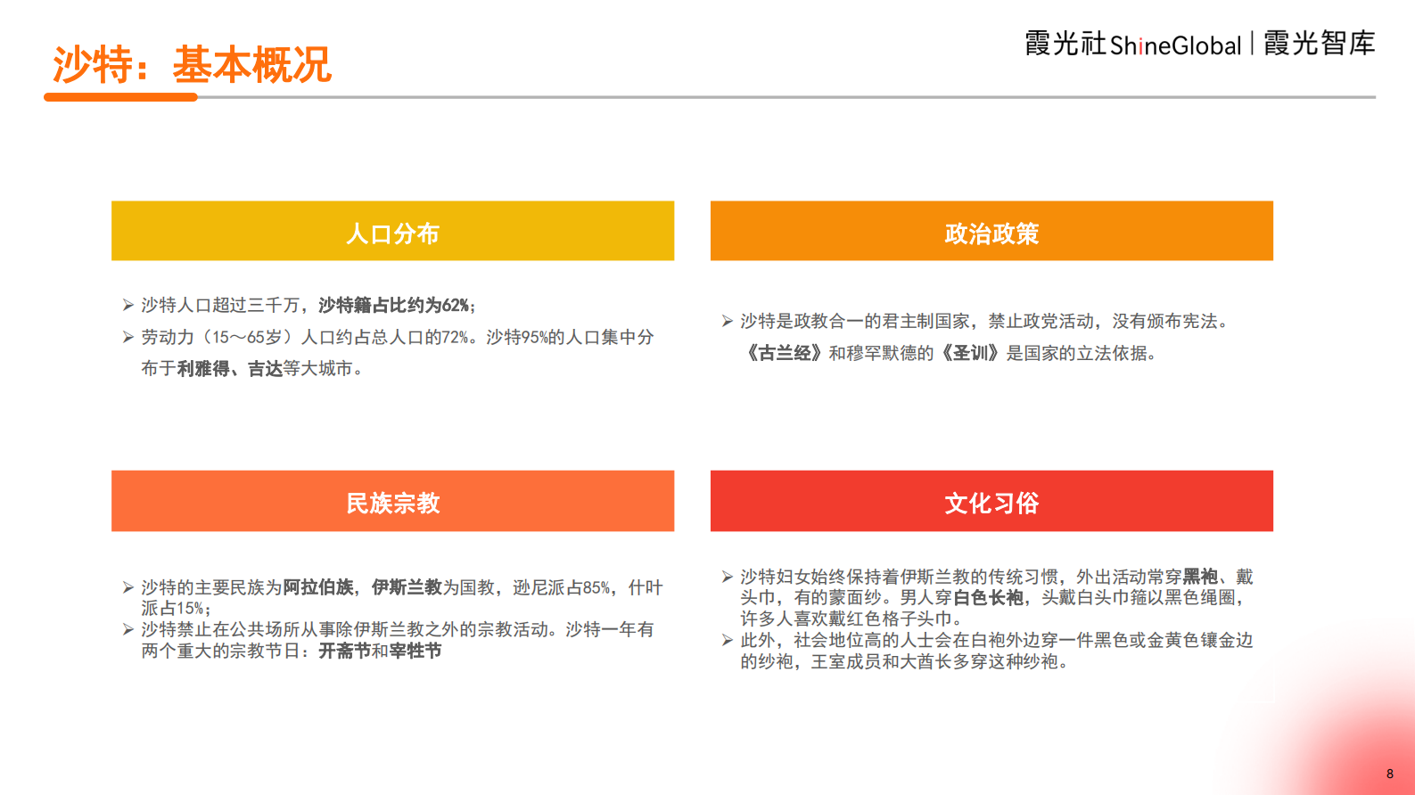 霞光智库：2024中东市场观察报告-静观风云变万物皆可待 第8页