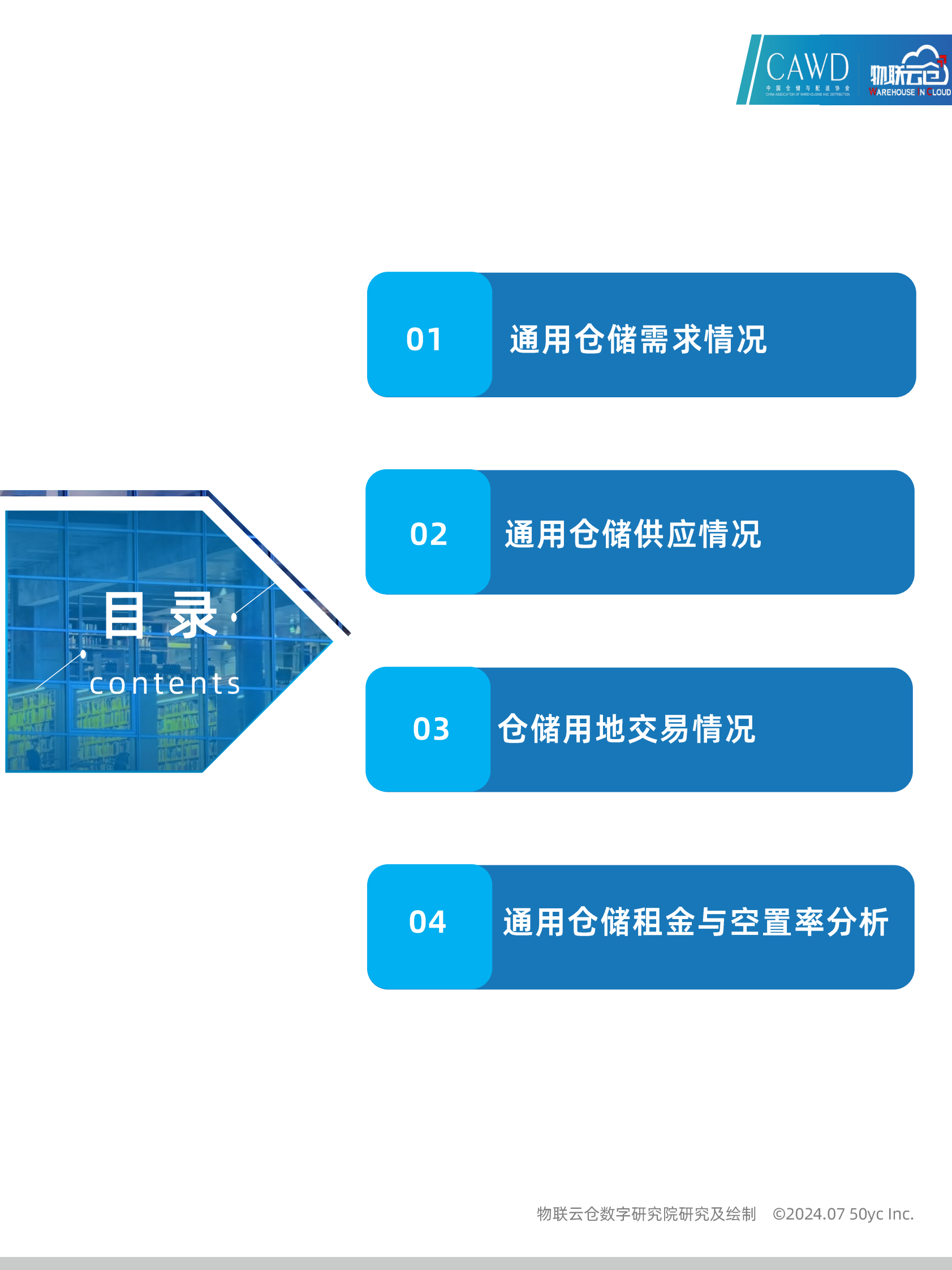物联云仓：2024年6月中国通用仓储市场动态报告 第4页