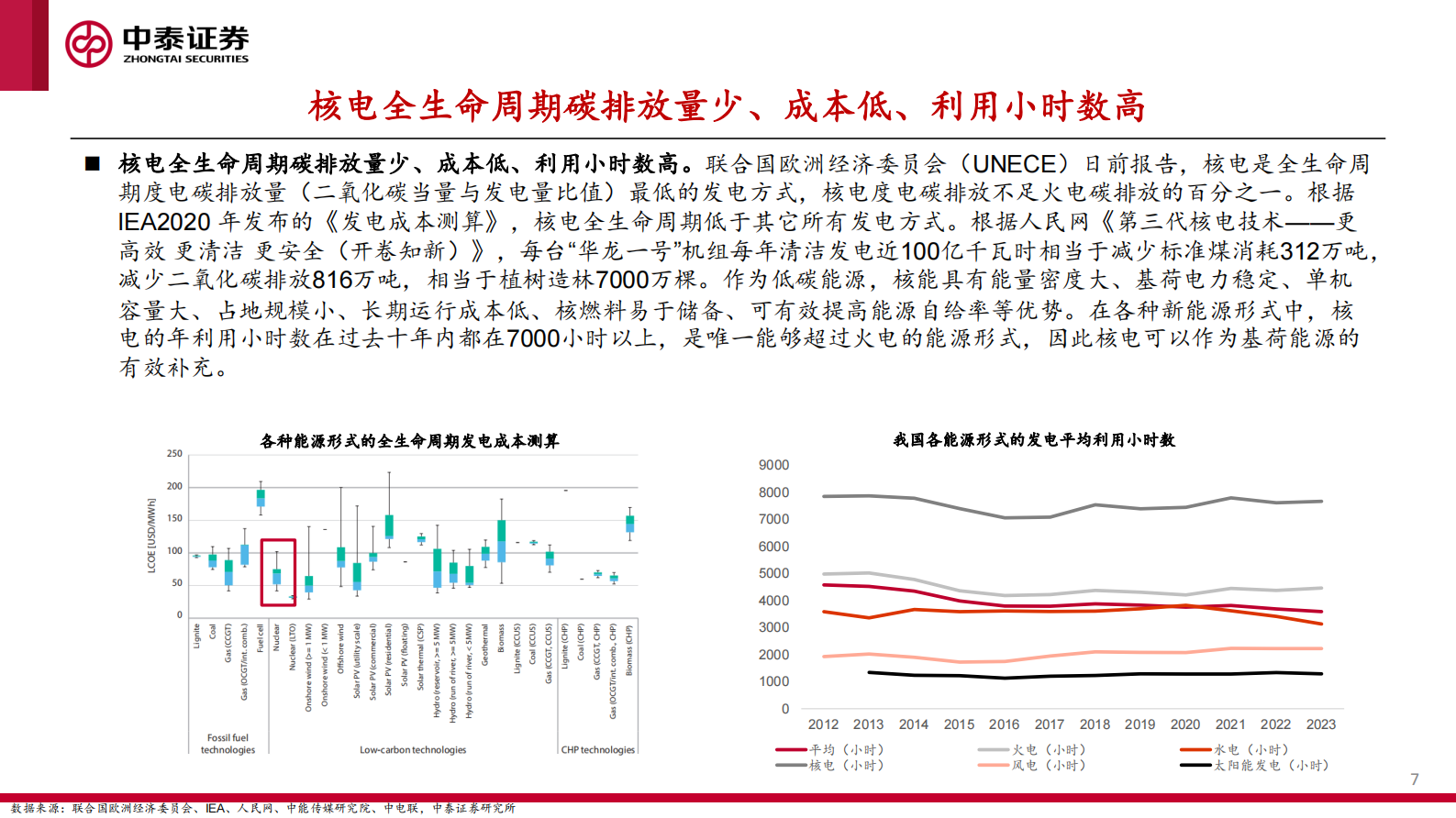 中泰证券：核工装备深度汇报（一）：核电连续两年核准10台机组，发展春风已至 第7页