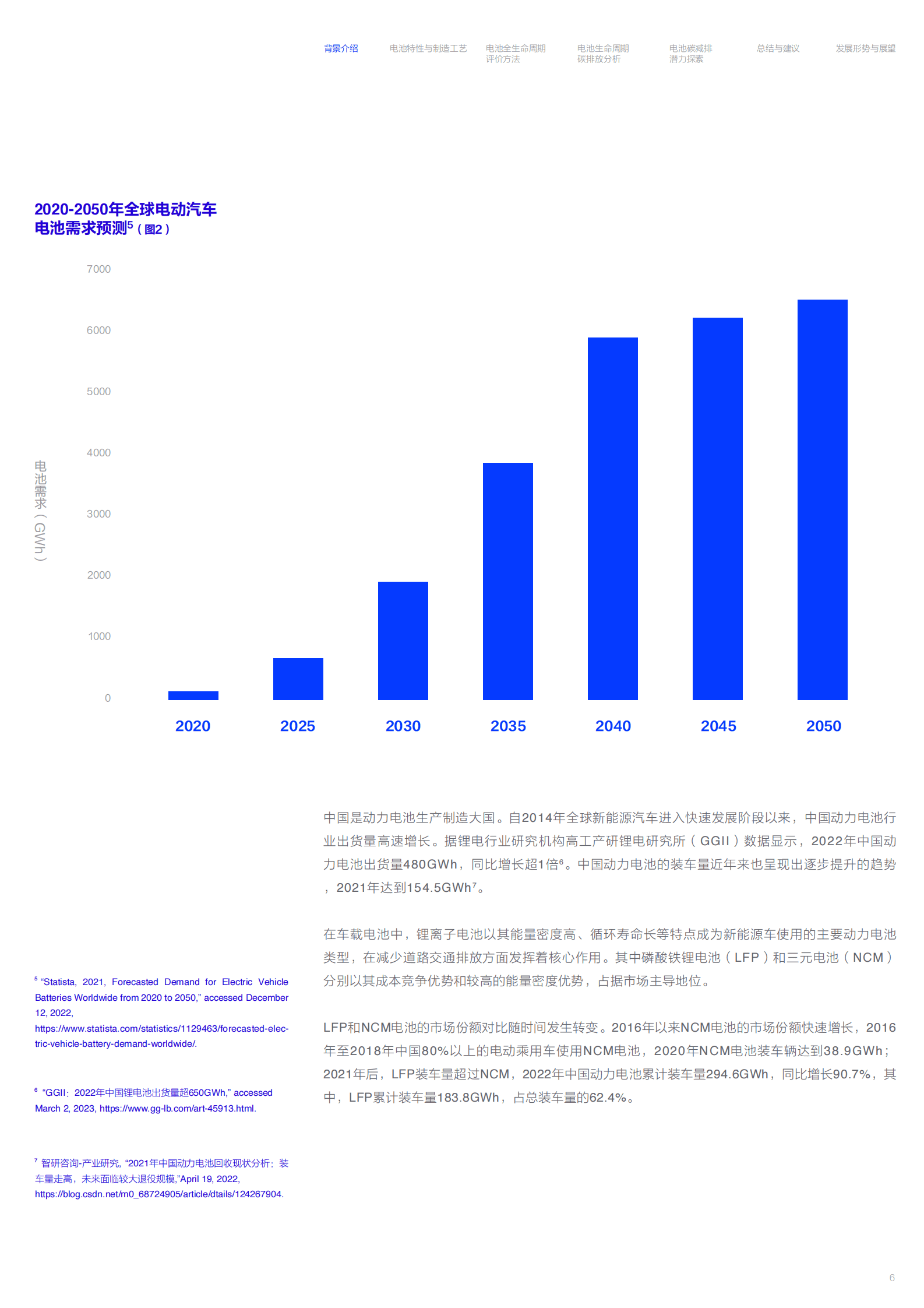 CN：2023动力电池碳足迹及低碳循环白皮书 第7页