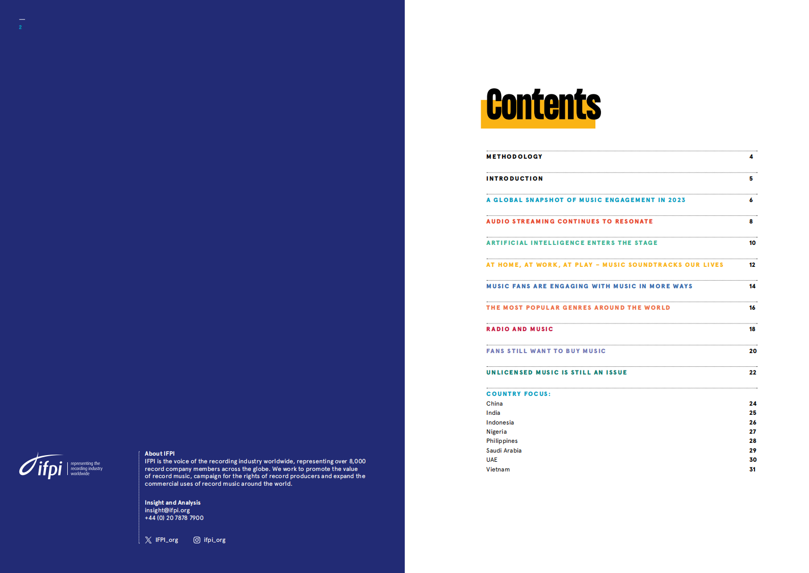 IFPI：2023年音乐收听报告（英文） 第2页