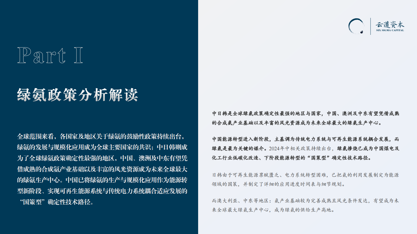 云道资本：2024中国绿氨产业研究报告 第4页