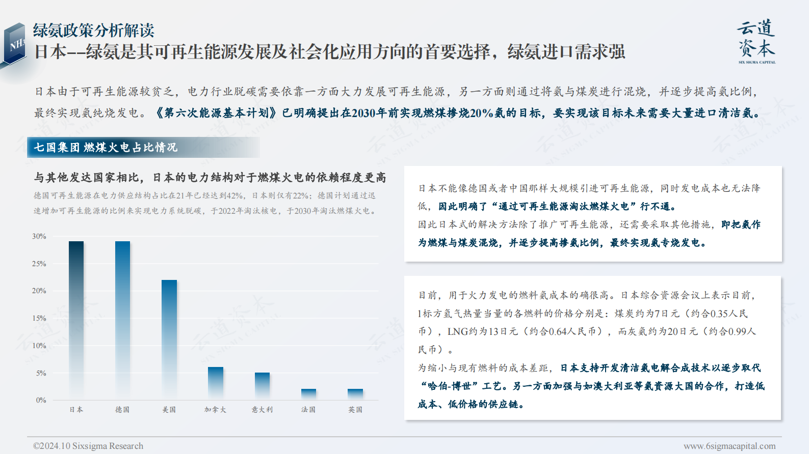 云道资本：2024中国绿氨产业研究报告 第8页