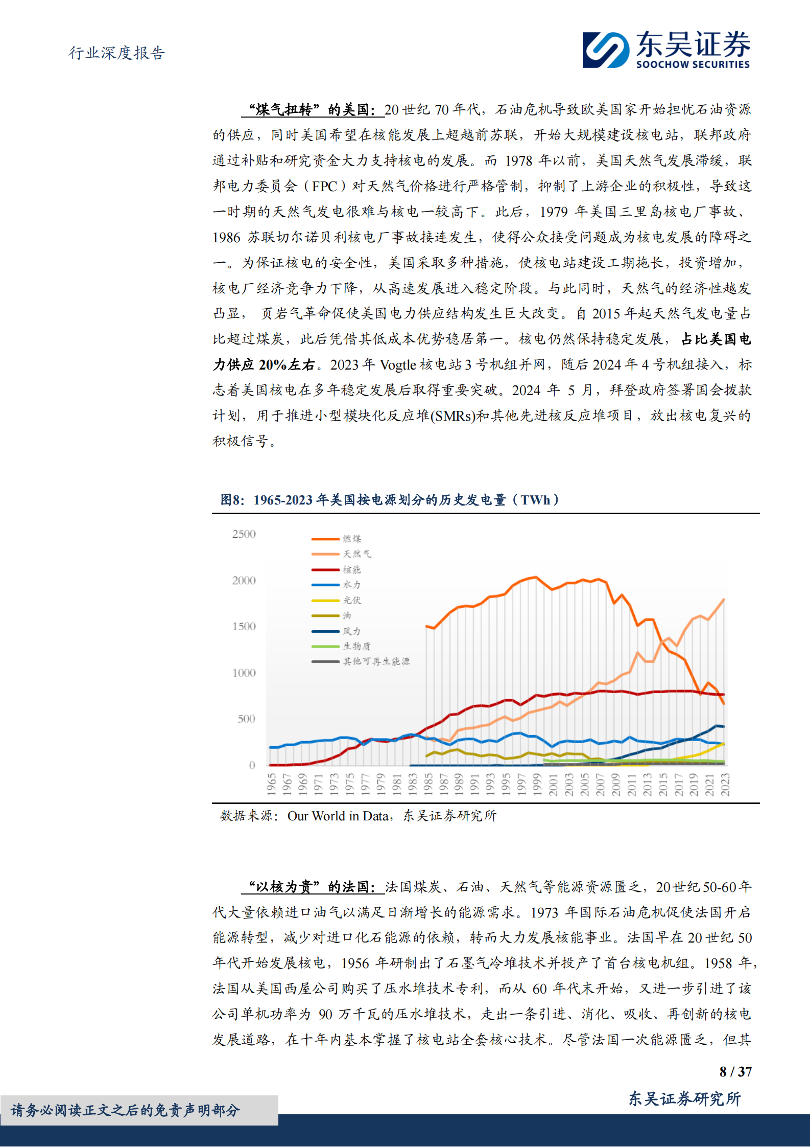 东吴证券：全球核电深度：激荡七十载，后浪汤汤来 第8页