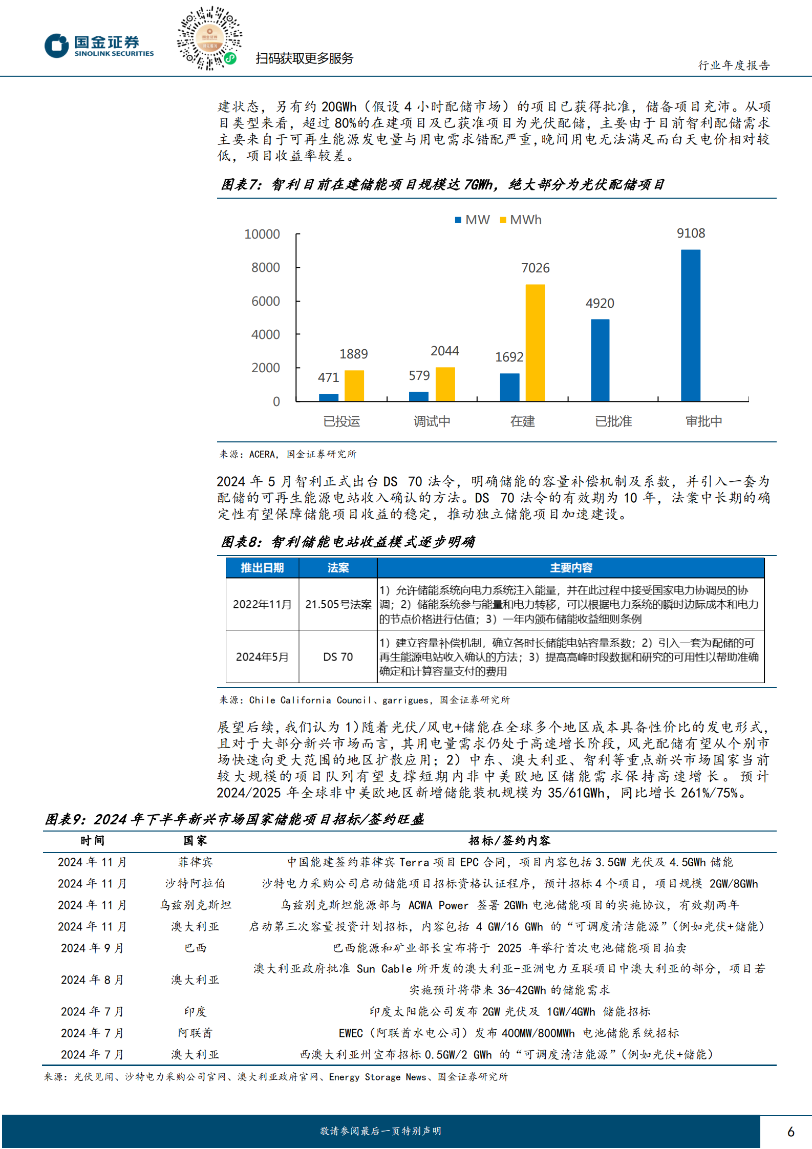 国金证券：储能行业2025年度策略：百舸争流千帆竞，唯有龙头破浪前 第6页