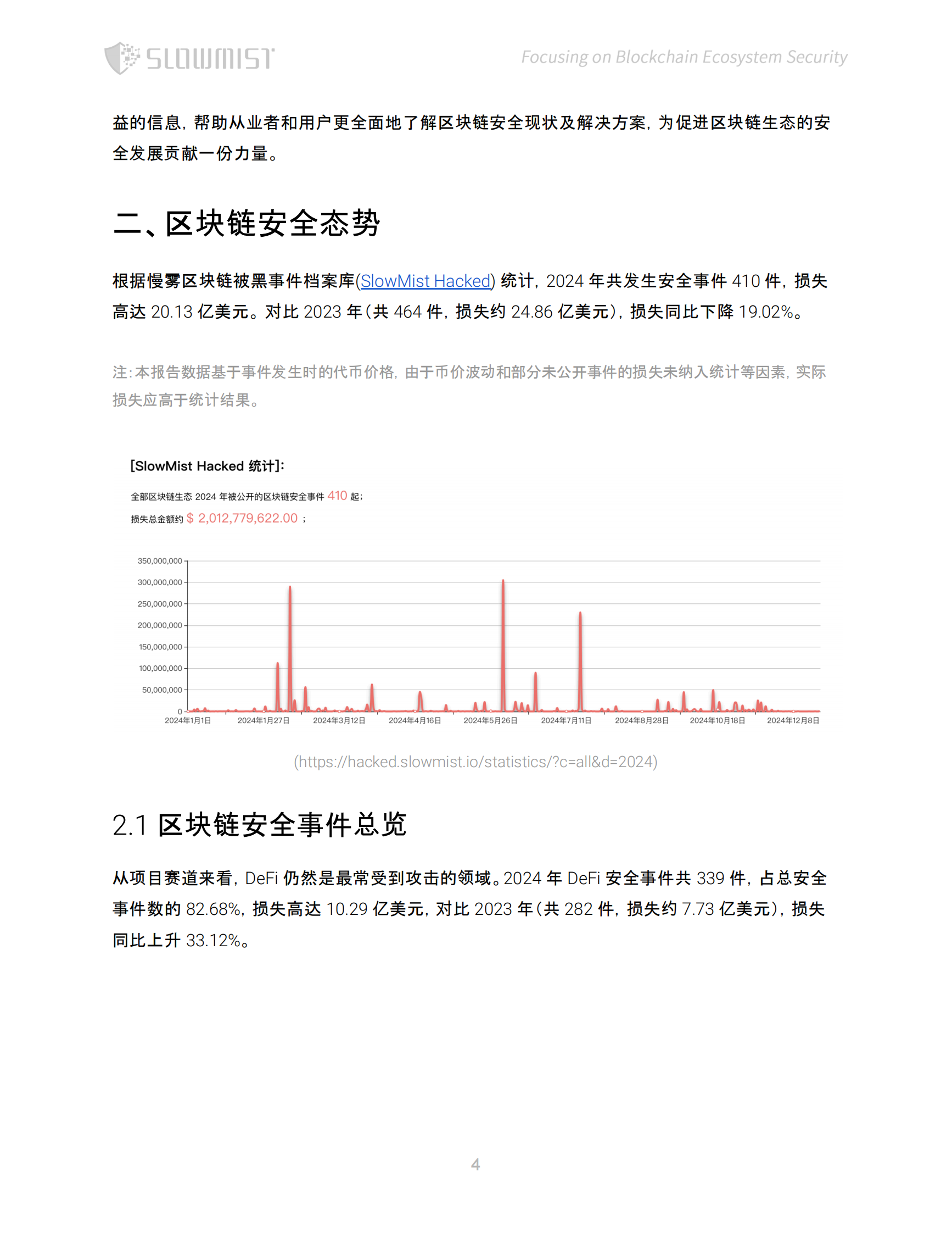 SlowMist慢雾：2024年区块链安全与反洗钱年度报告 第5页