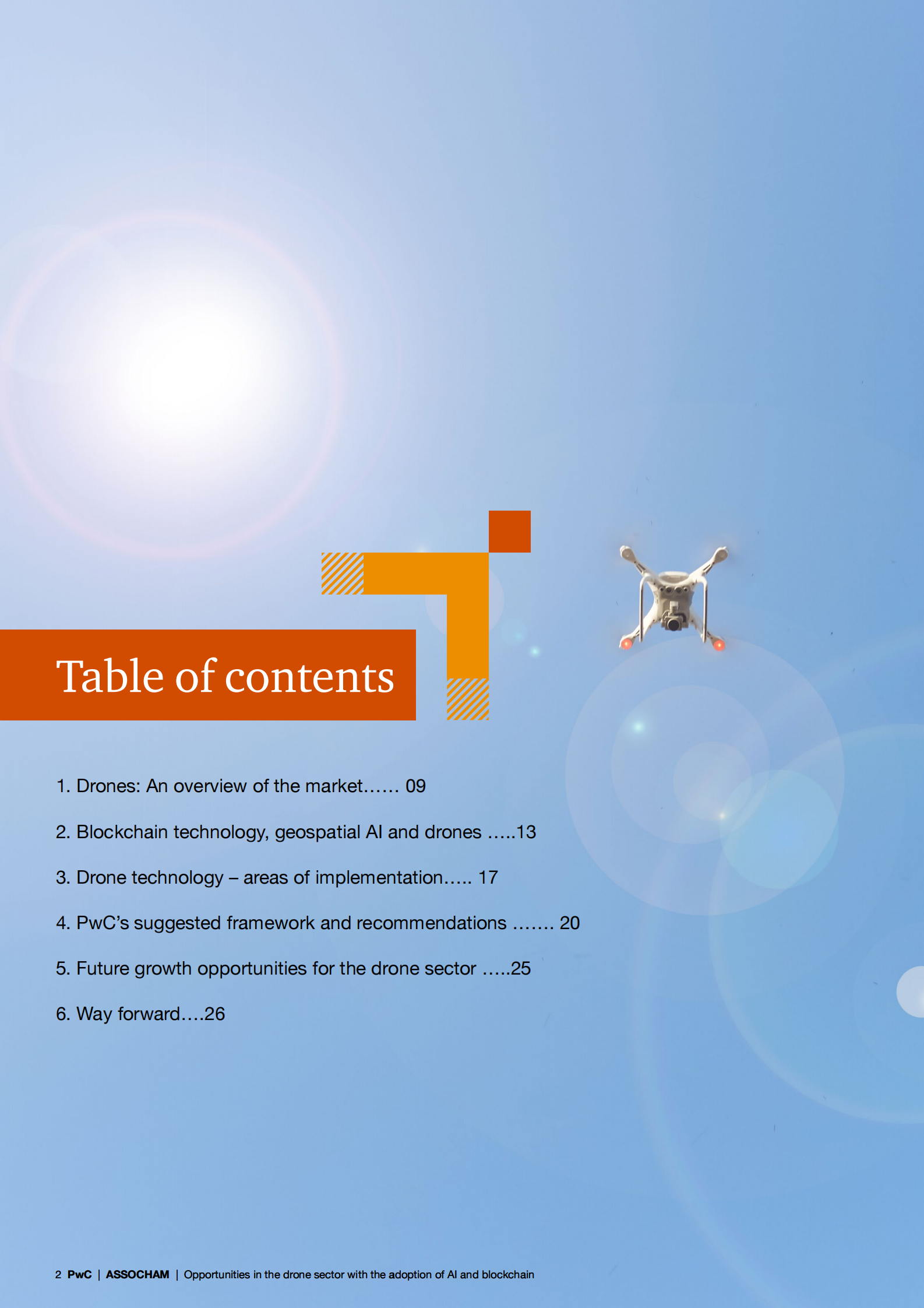 普华永道&ASSOCHAM：2024年人工智能、区块链与无人机技术的融合应用：行业机遇研究报告（英文版） 第2页