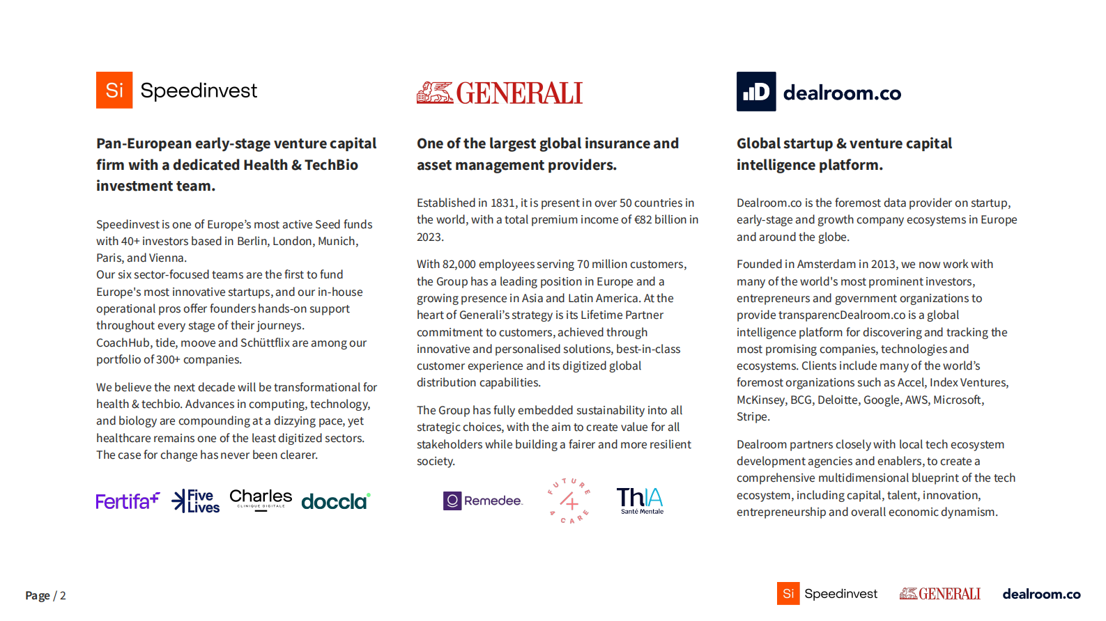 Dealroom：2024年长寿与健康老龄化报告（英文版） 第2页