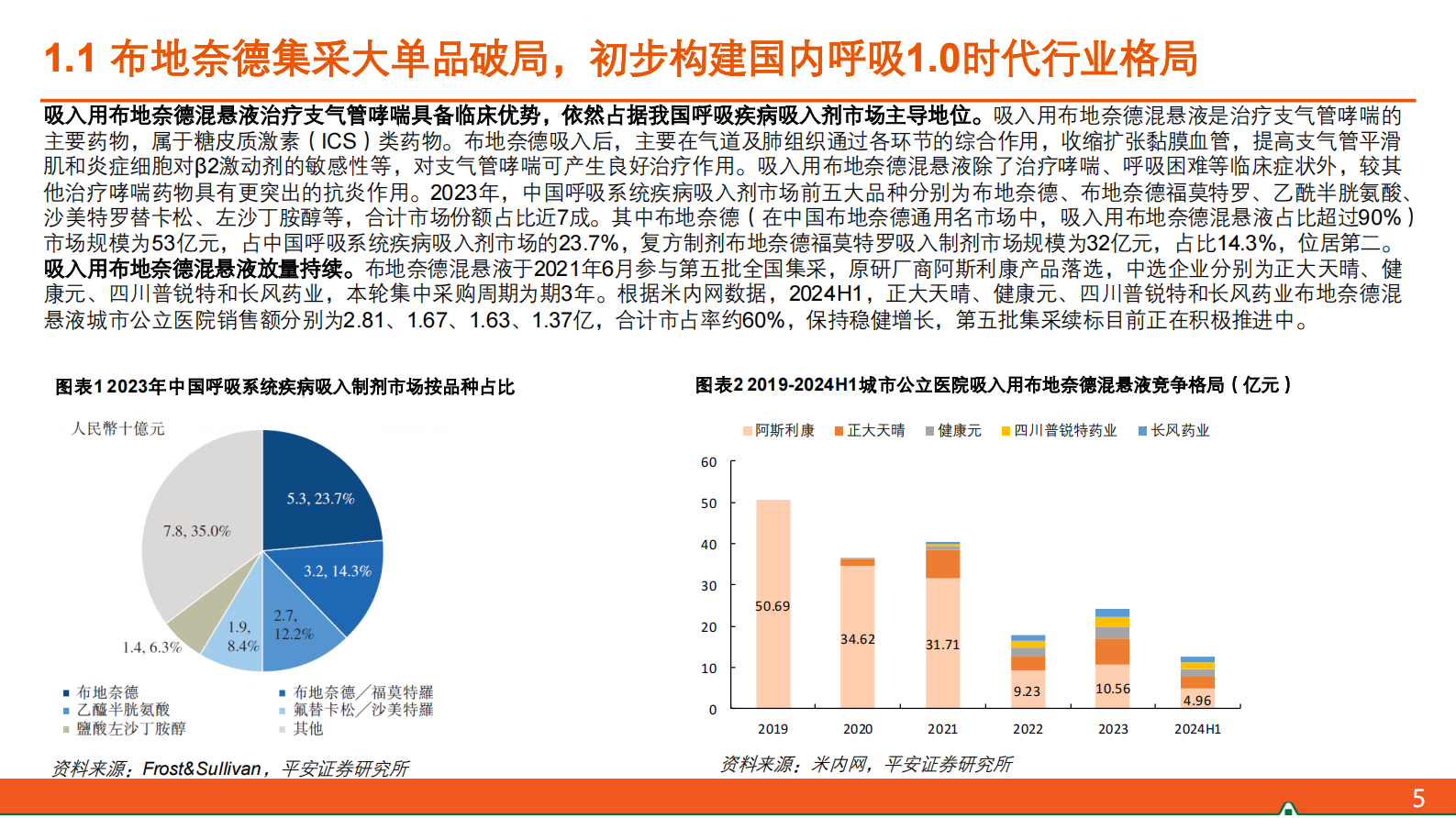 中国平安：呼吸行业全景图&mdash;&mdash;从呼吸1.0到呼吸4.0：剂型升级+机制创新点亮国货之光 第5页