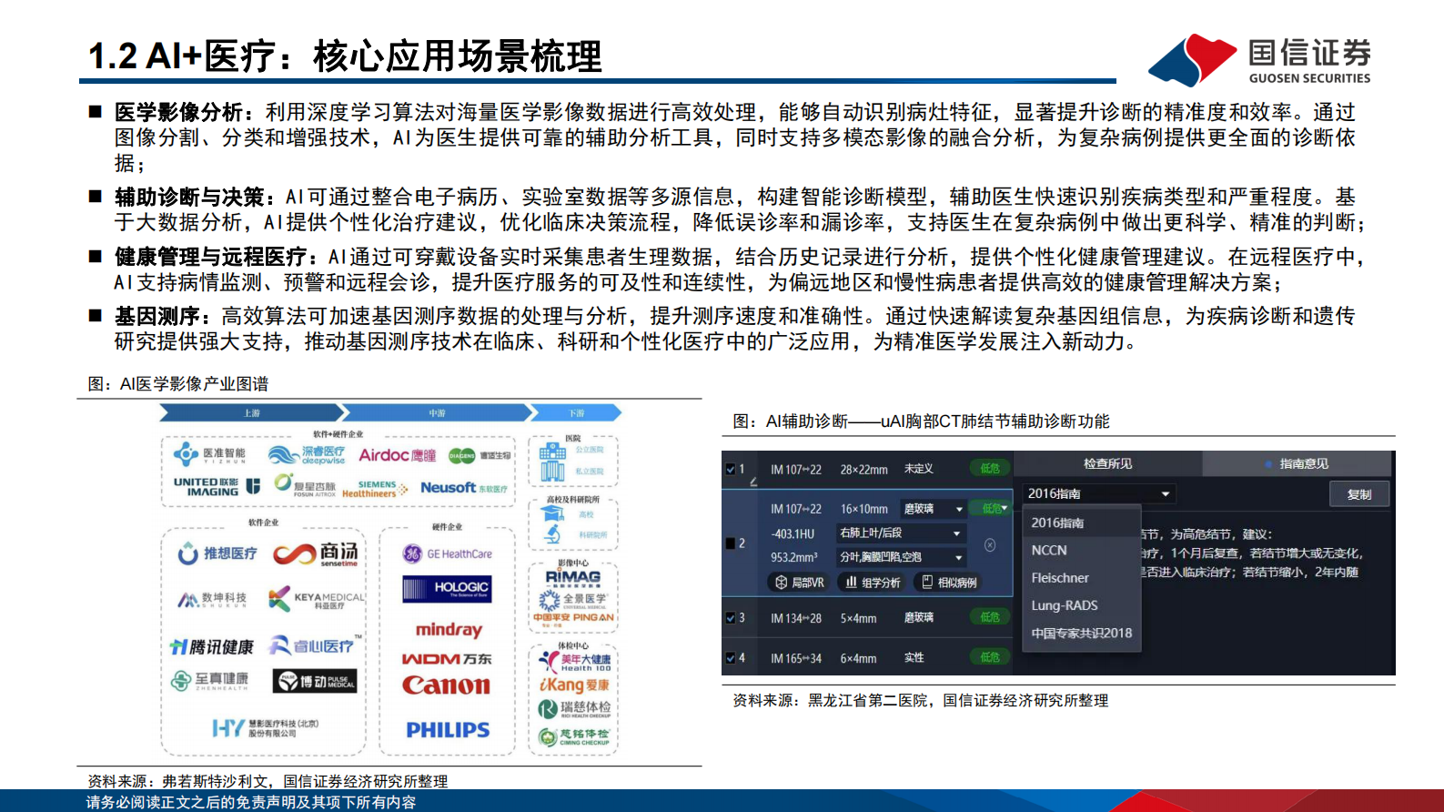 国信证券：医疗AI专题报告-二-：多组学篇：AI技术驱动精准诊断实现重要突破 第6页