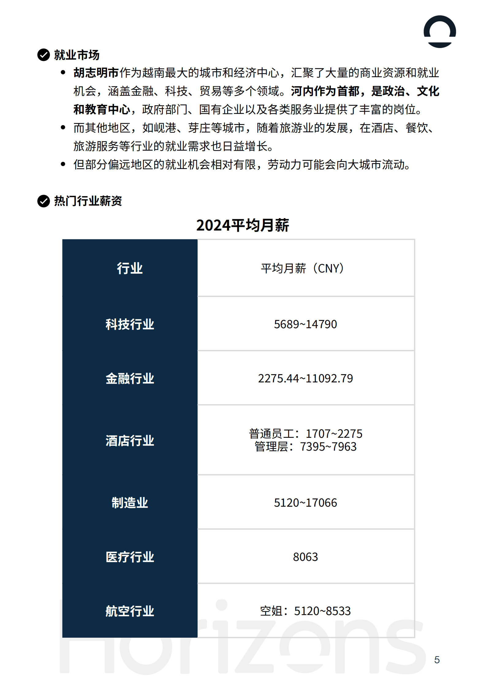 Horizons：2025年越南出海白皮书 第5页