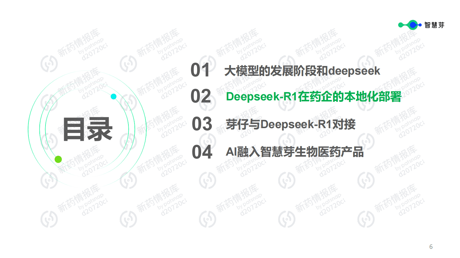 智慧芽：Deepseek在药企研发领域的本地化部署和应用场景 第6页