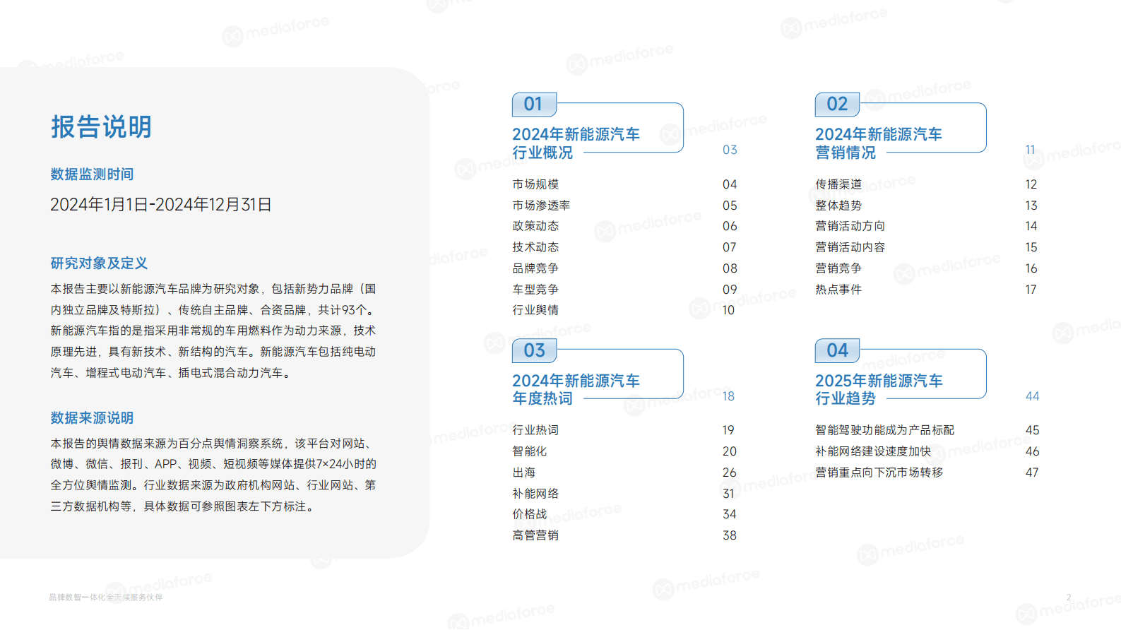百分点舆情中心：2024新能源汽车行业年报 第2页