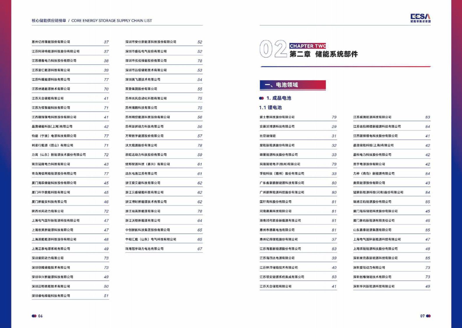 储能领跑者联盟：2025年核心储能供应链手册 第5页
