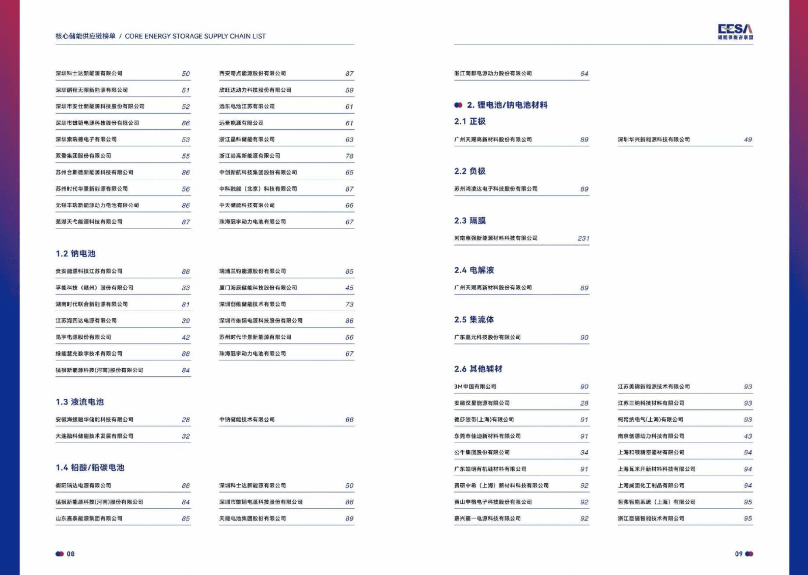 储能领跑者联盟：2025年核心储能供应链手册 第6页