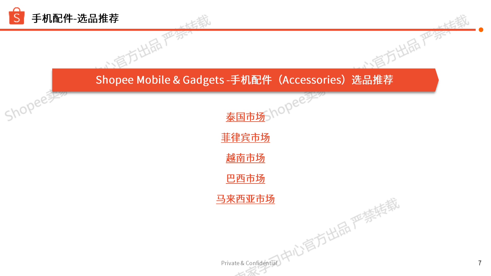 Shopee：2025年第2季度手机平板与配件选品参考报告 第7页