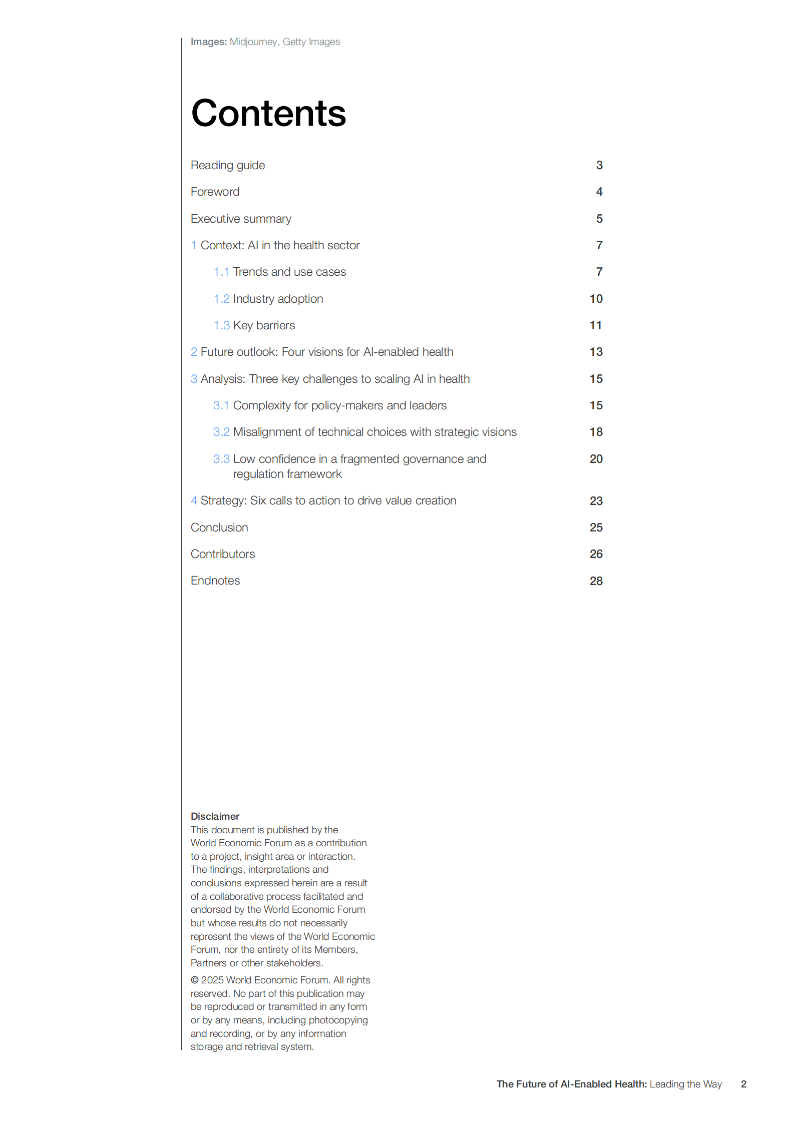 WEFBCG：2025年人工智能赋能医疗行业的未来白皮书：AI引领智能新征程（英文版） 第2页