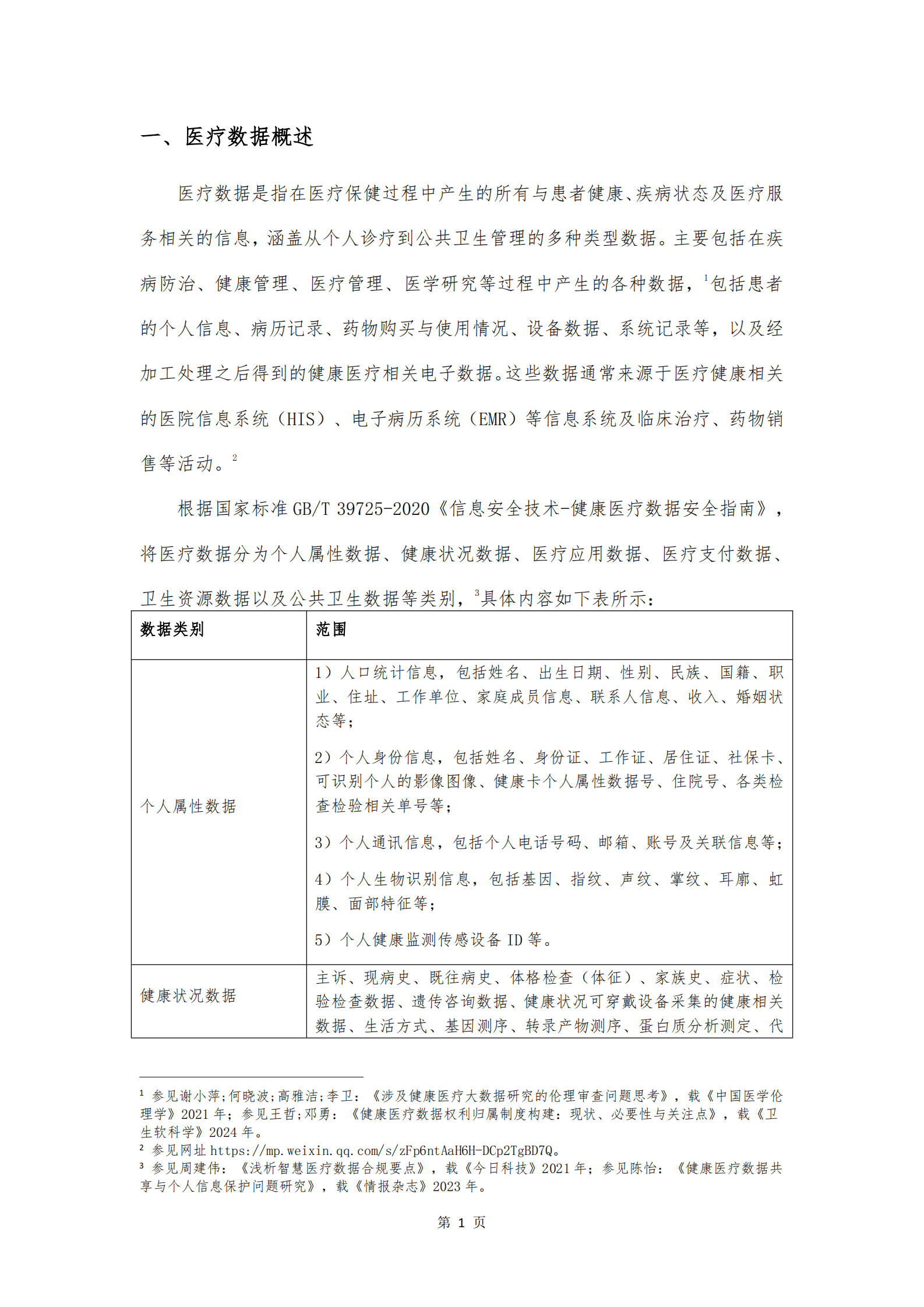 湖北数据集团：2025年医疗数据合规白皮书 第4页