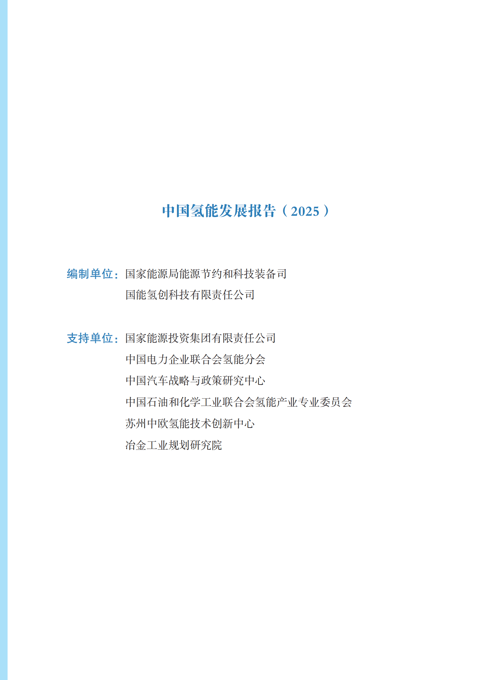 国家能源局：中国氢能发展报告2025 第3页