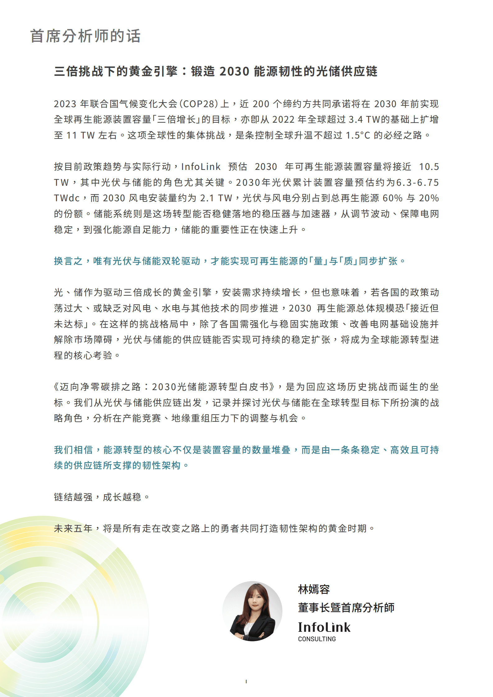 迈向净零碳排之路&mdash;2030光储能源转型白皮书 第2页