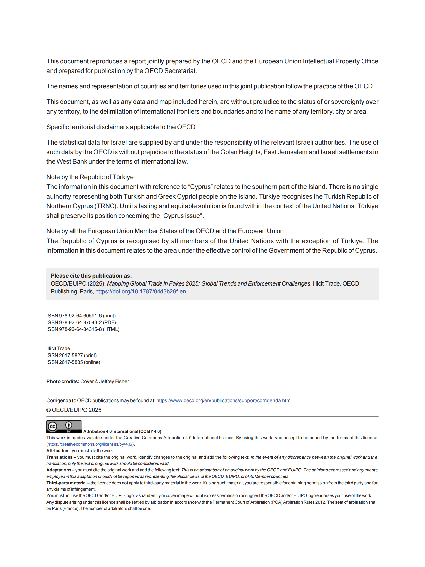 OECD经合组织&EUIPO：2025年全球假货贸易报告：全球趋势与执法挑战（英文版） 第4页
