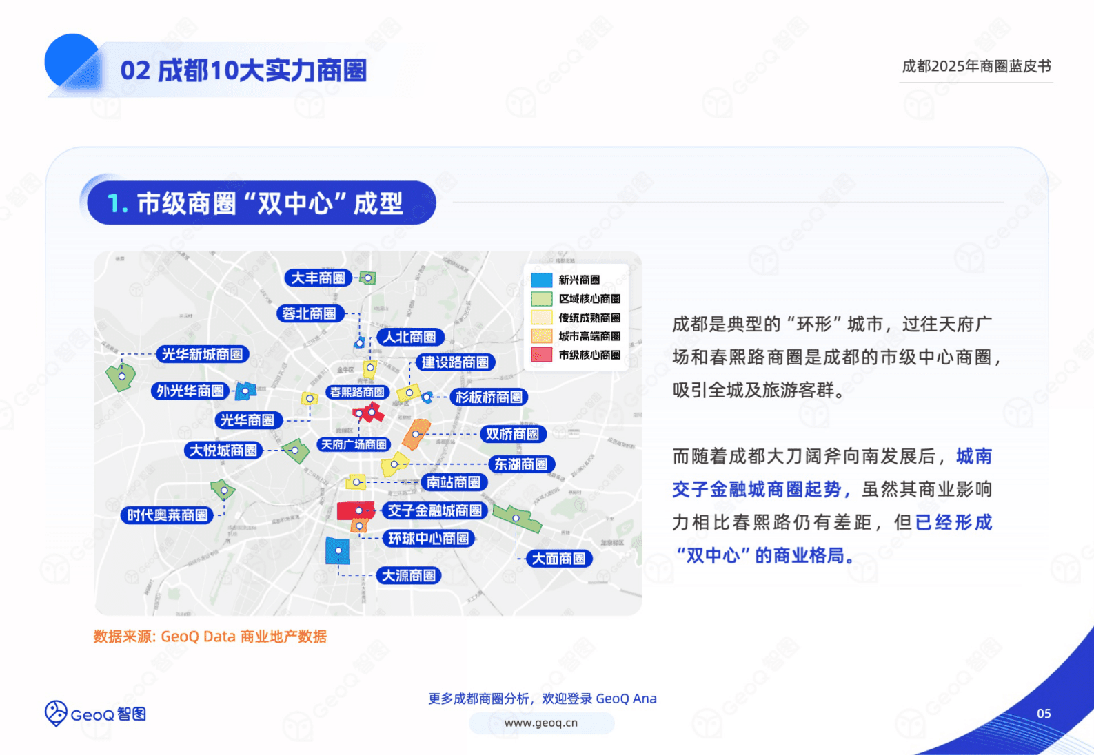 GeoQ智图：成都2025年商圈蓝皮书 第5页