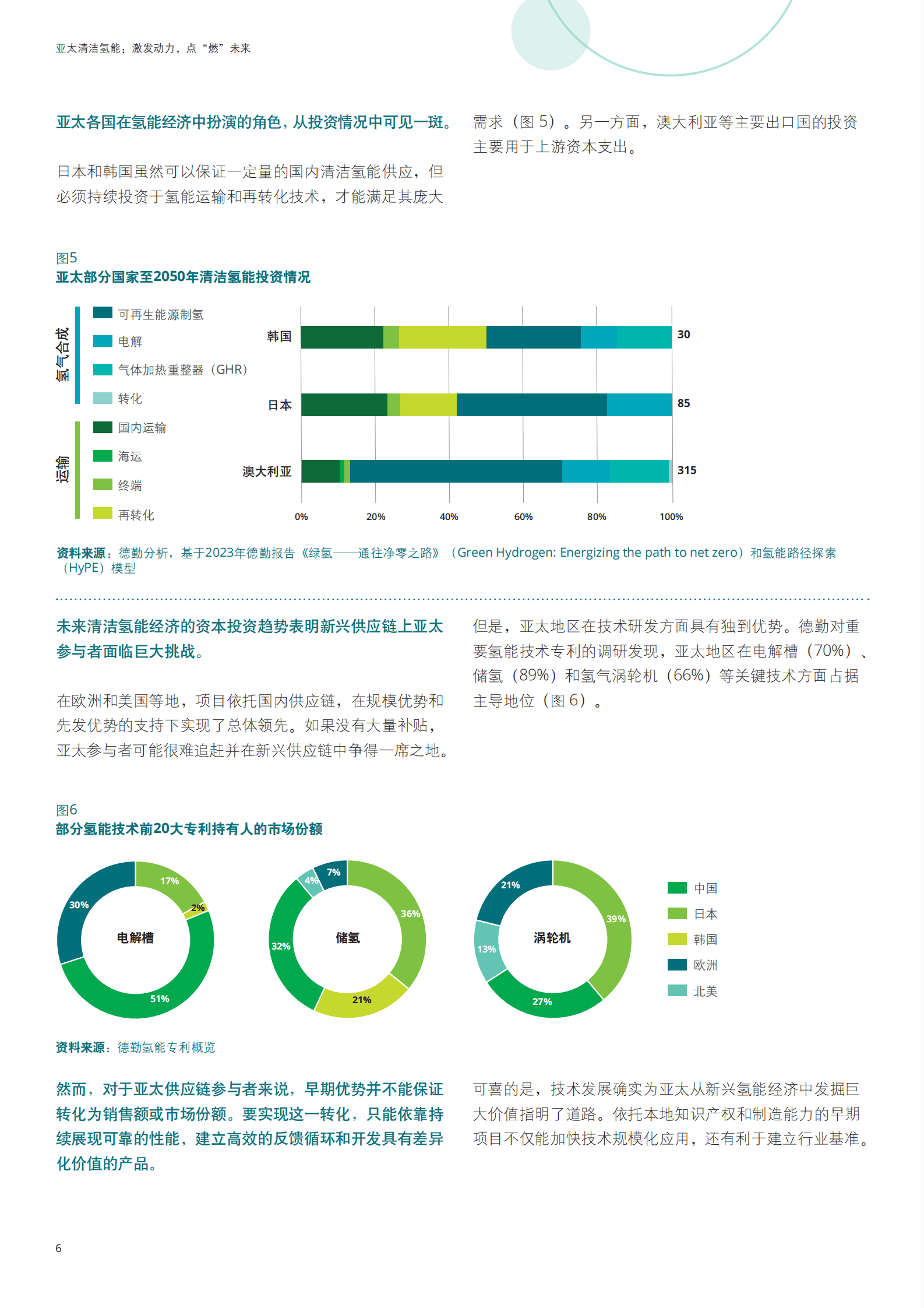 德勤：2025亚太清洁氢能：激发动力点&ldquo;燃&rdquo;未来洞察报告 第6页