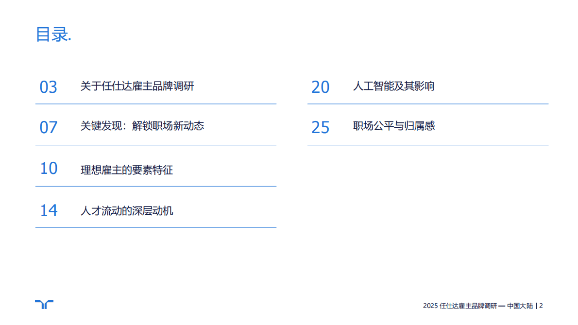 任仕达：2025年雇主品牌调研-中国大陆区报告 第2页