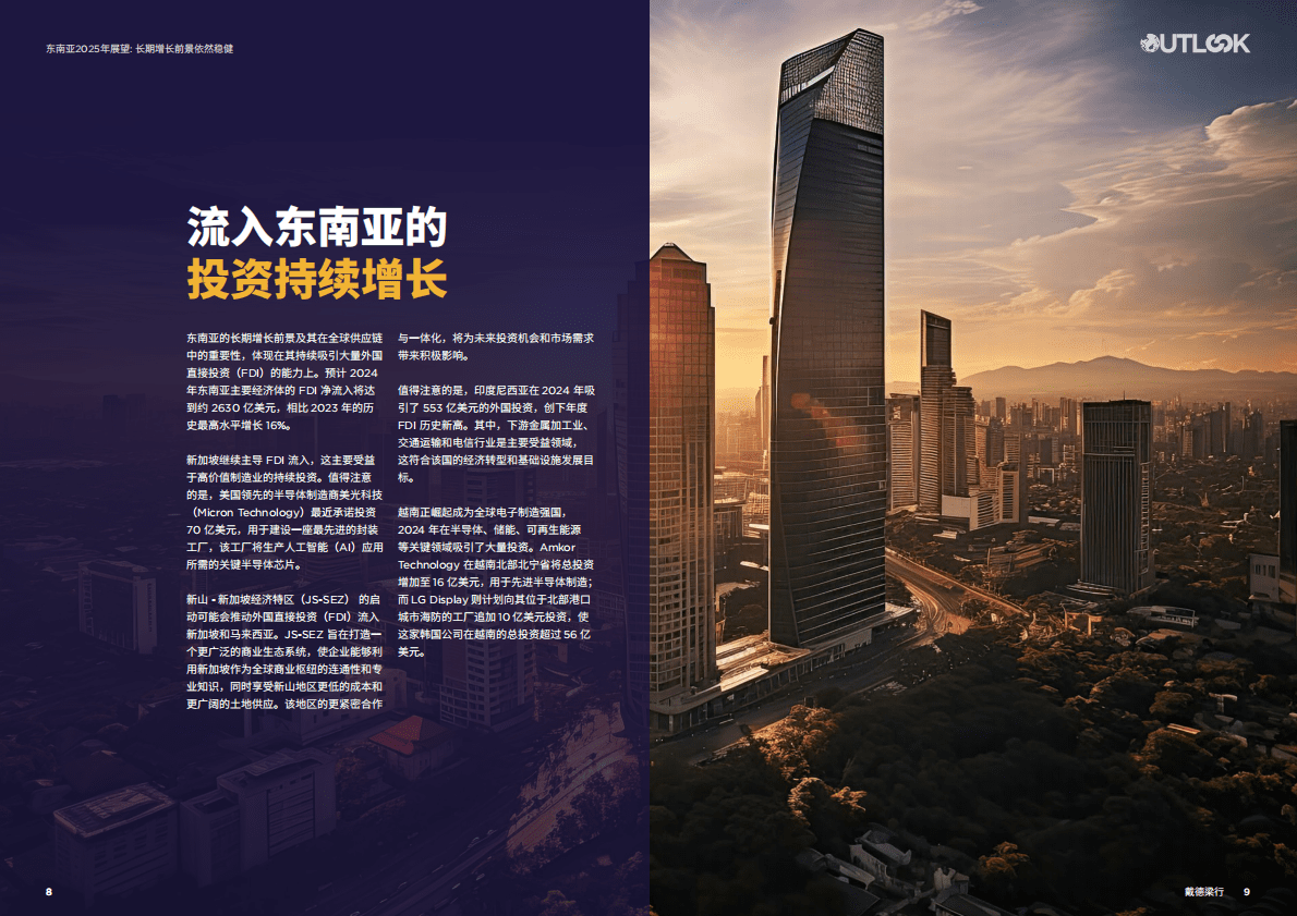 戴德梁行：东南亚经济2025年展望 第5页