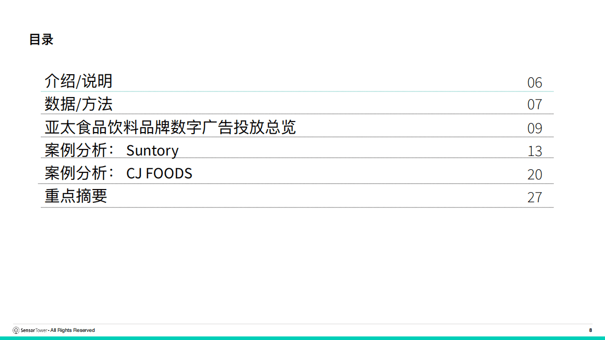 SensorTower：2025年亚太食品饮料品牌数字广告投放洞察 第8页