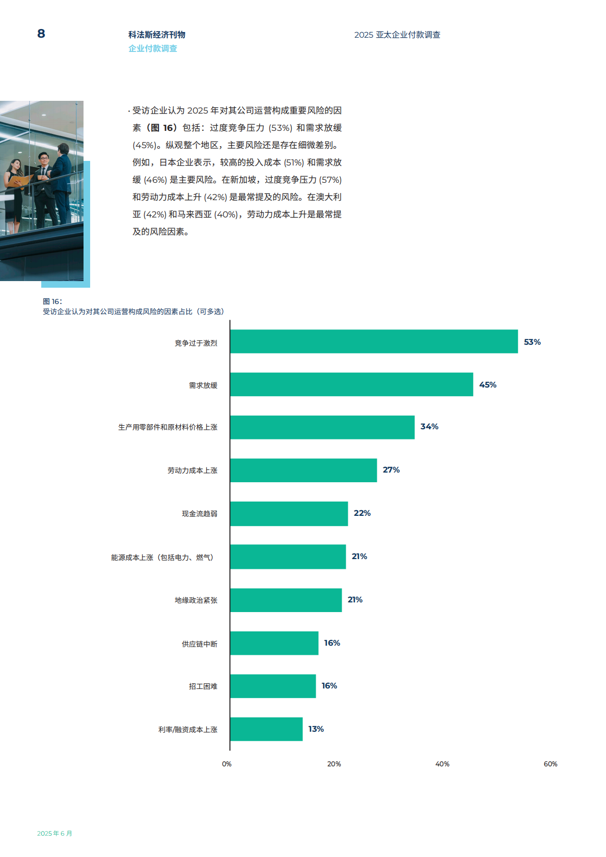 科法斯：2025 年亚太企业付款调查：经济前景不明，亚太企业预期付款行为将恶化 第8页