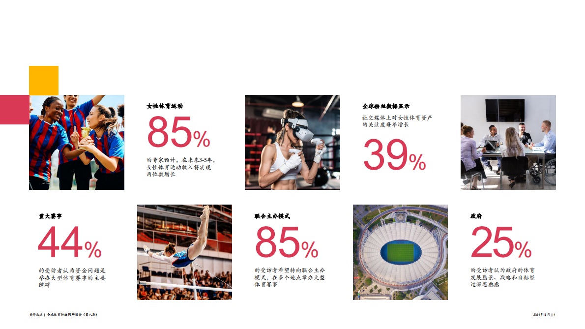 普华永道：2024年全球体育行业调研报告 第4页