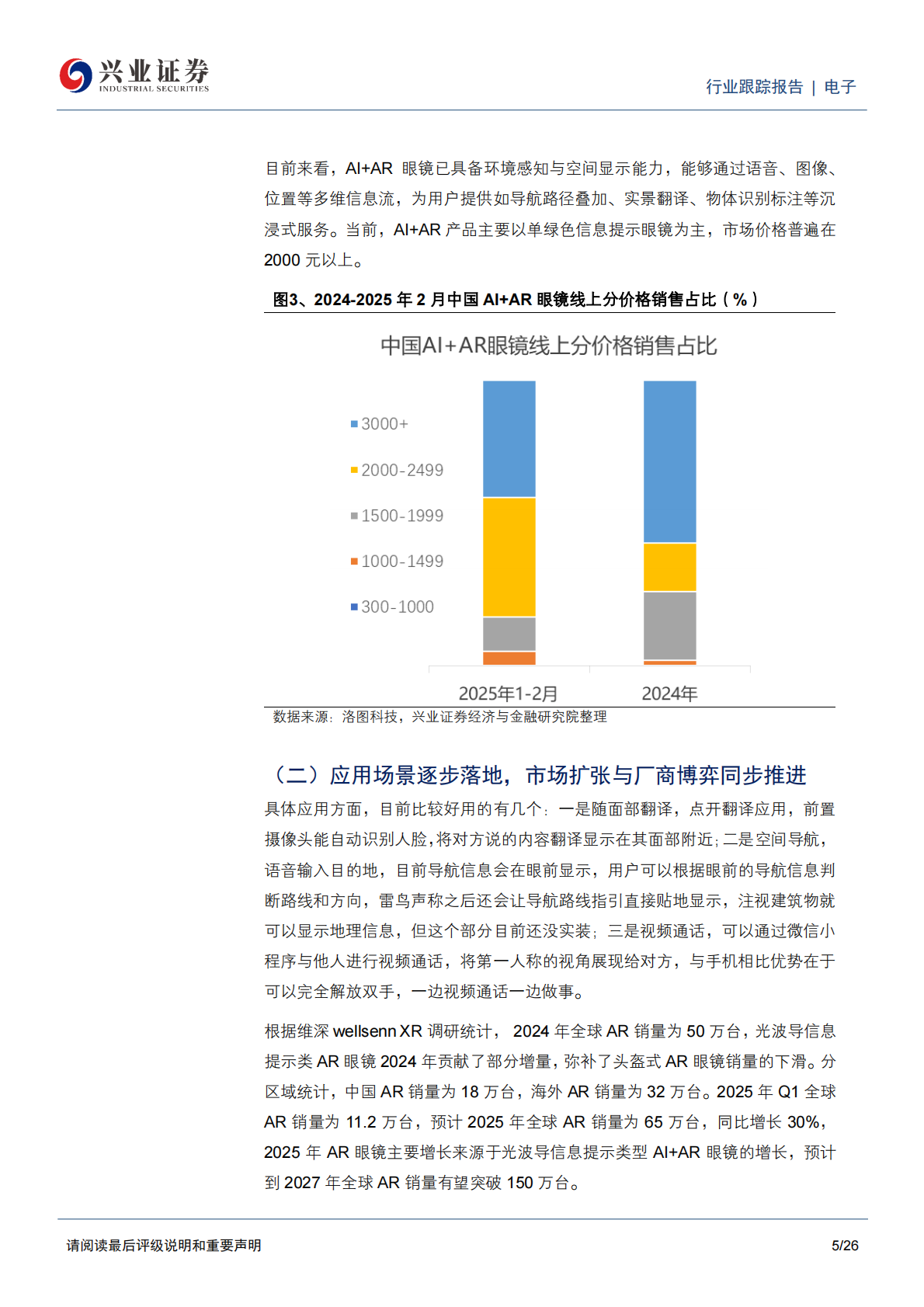 兴业证券：AR眼镜行业专题二：光波导与镜片材料的显示革新 第5页