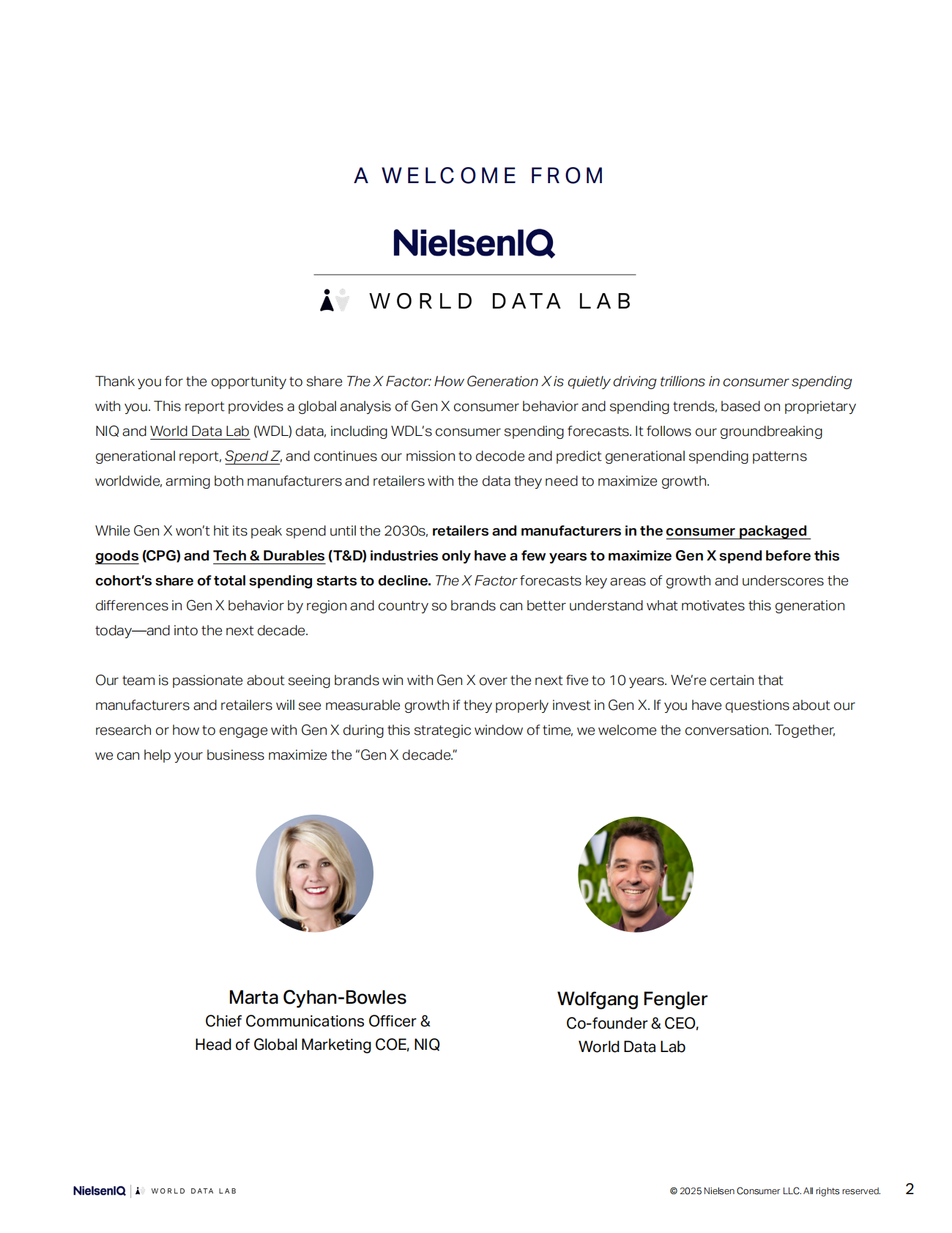 尼尔森IQWorld Data Lab：2025年X世代消费行为与支出趋势研究报告（英文版） 第2页