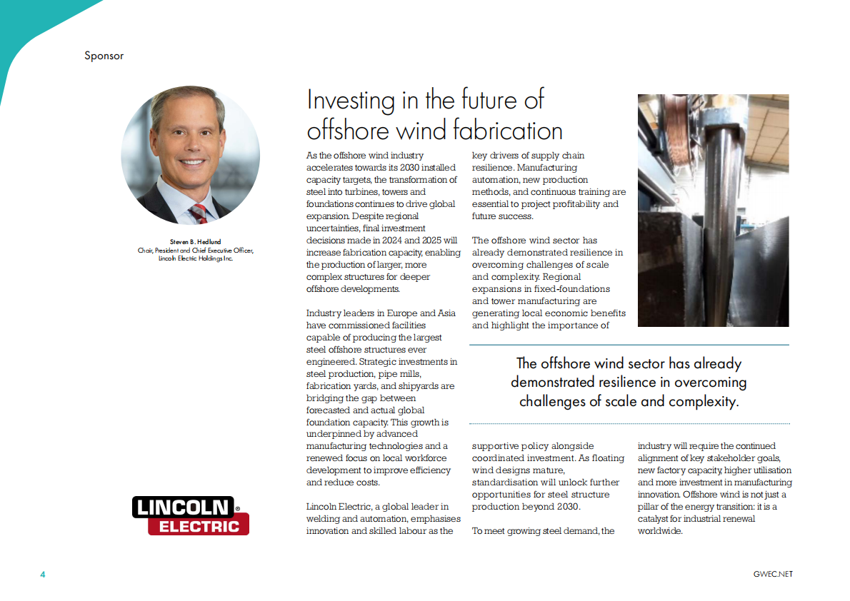 GWEC全球风能协会：2025年全球海上风电报告（英文版） 第6页