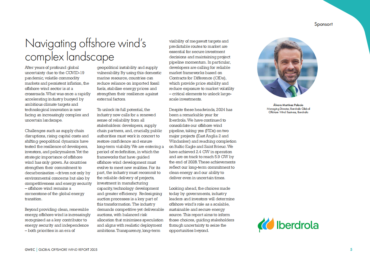 GWEC全球风能协会：2025年全球海上风电报告（英文版） 第7页