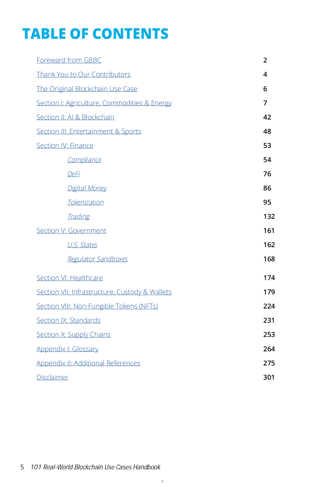 GBBC：2025年101个真实世界的区块链用例手册（英文版） 第5页