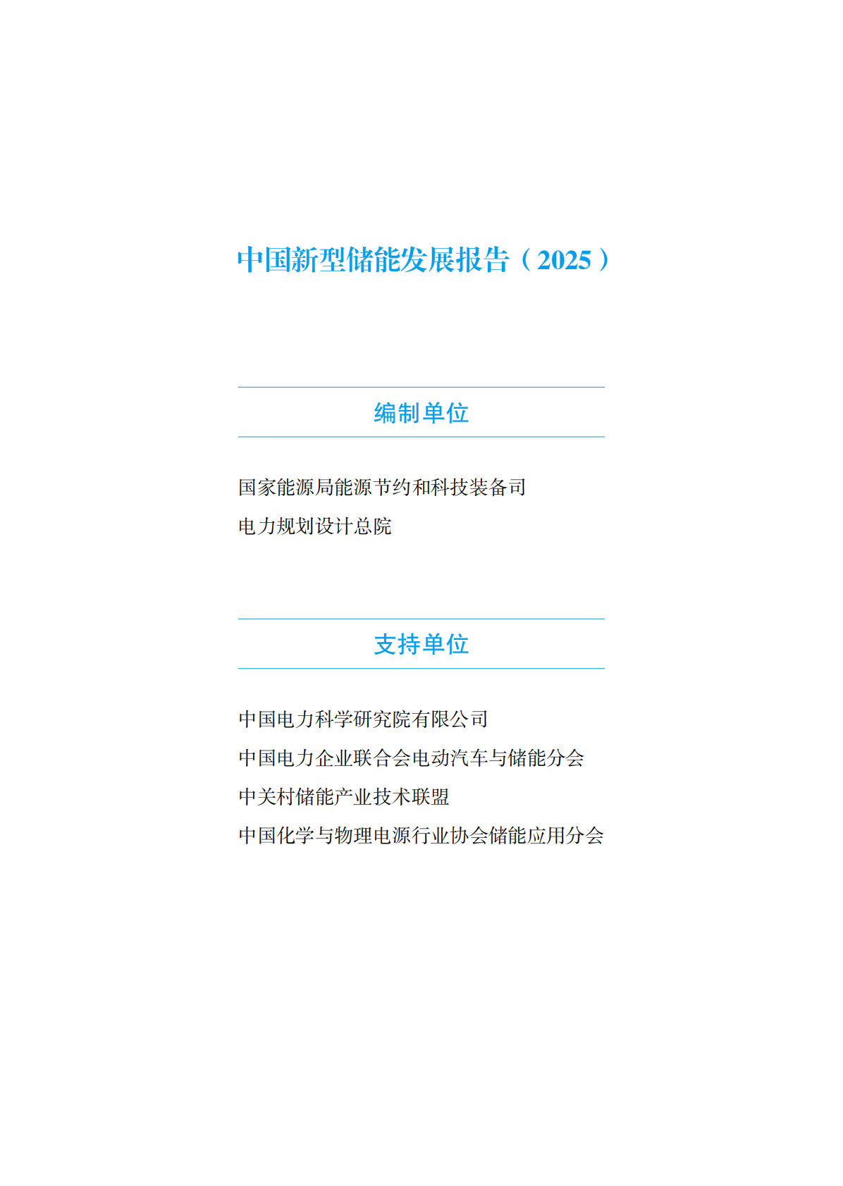 国家能源局：中国新型储能发展报告2025 第3页