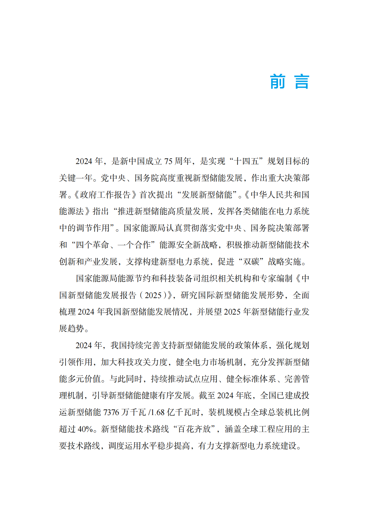 国家能源局：中国新型储能发展报告2025 第5页