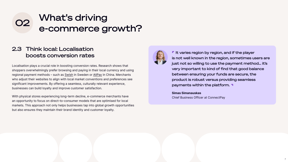 ECommPay：2025年解锁全球增长：商户如何把握电商支付的未来机遇研究报告（英文版） 第7页