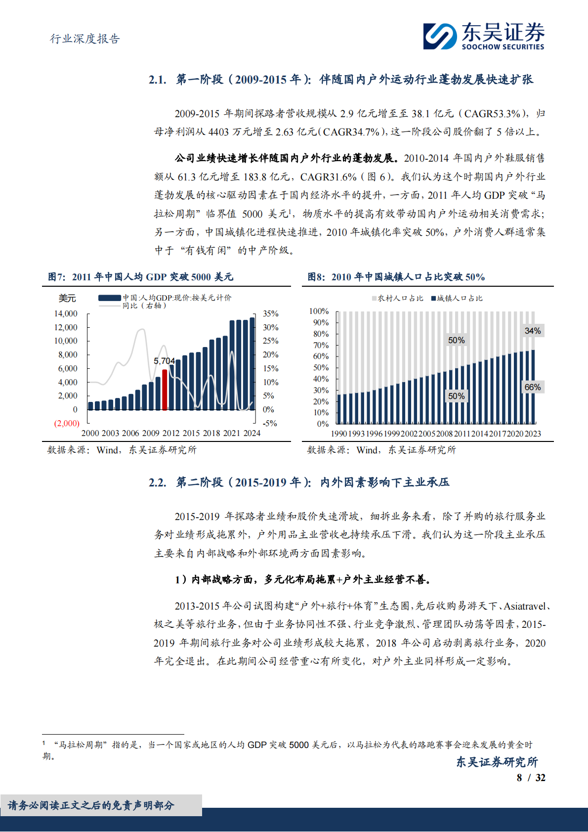纺织服饰行业深度报告：户外服饰行业深度：乘势而上，掘金千亿户外市场-东吴证券 第8页