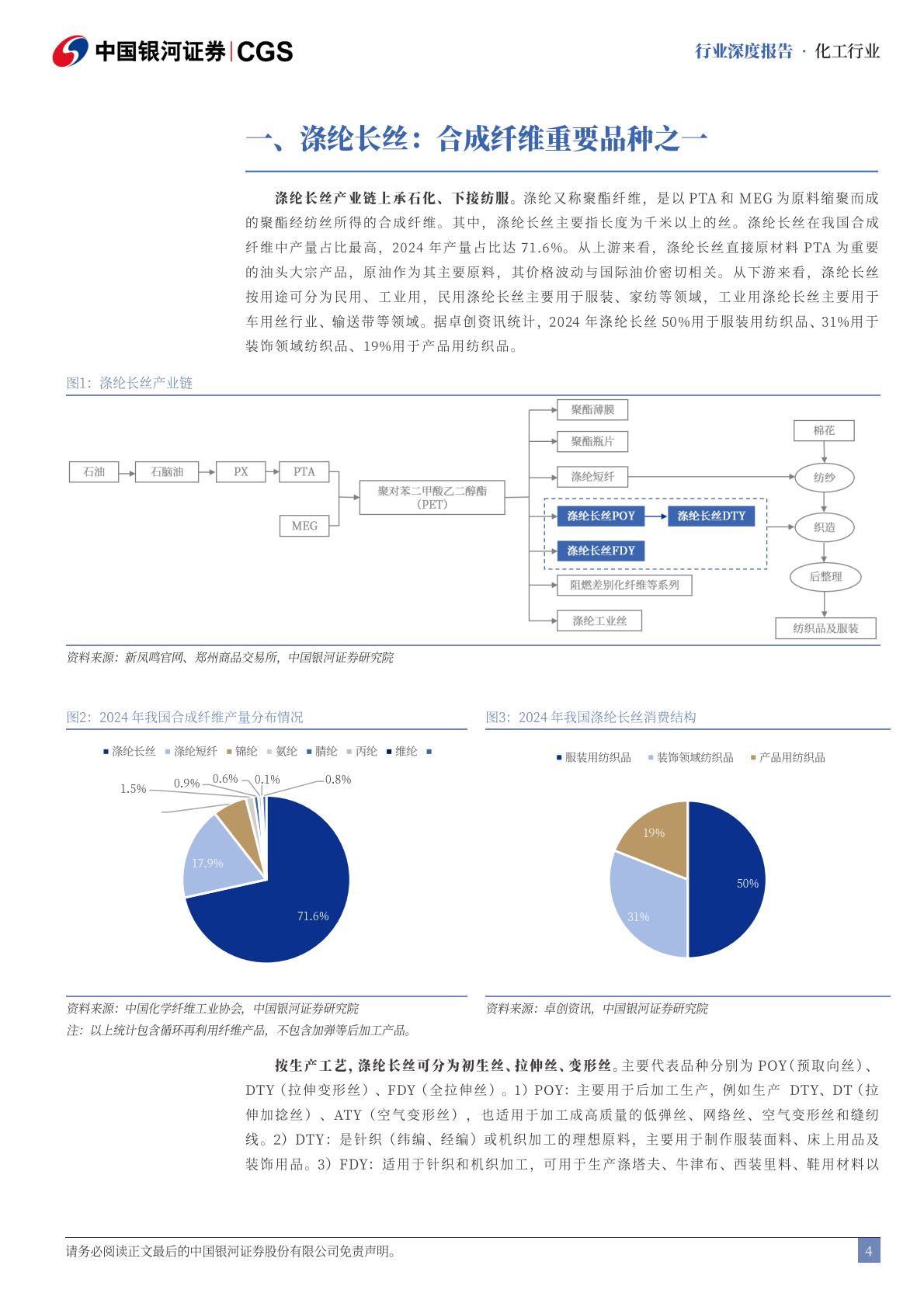 化工行业行业深度报告：&ldquo;反内卷&rdquo;系列研究-涤纶长丝产能趋于集中，行业自律激发周期弹性-中国银河 第4页