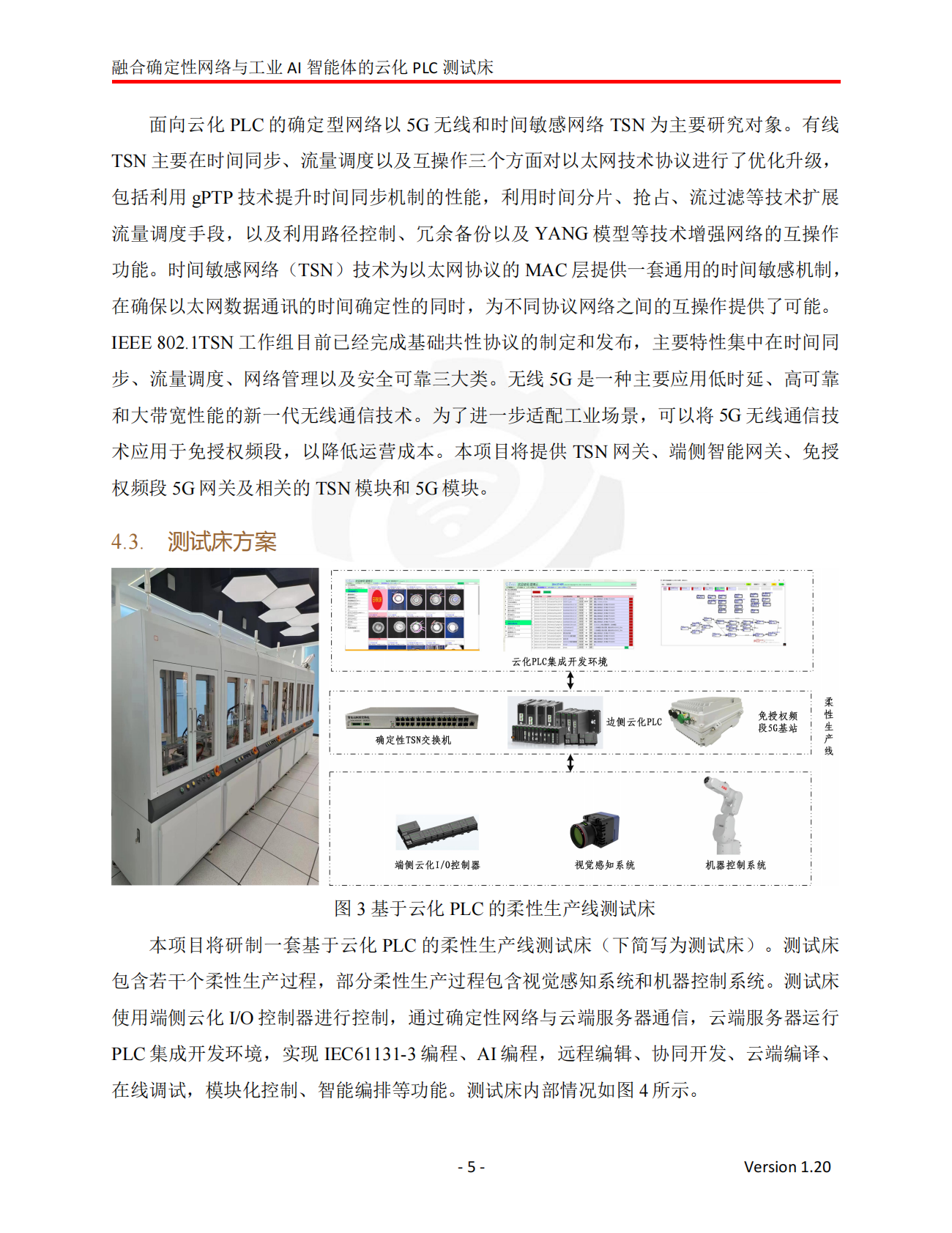 工业互联网产业联盟：2024年融合确定性网络与工业AI智能体的云化PLC测试床 第6页