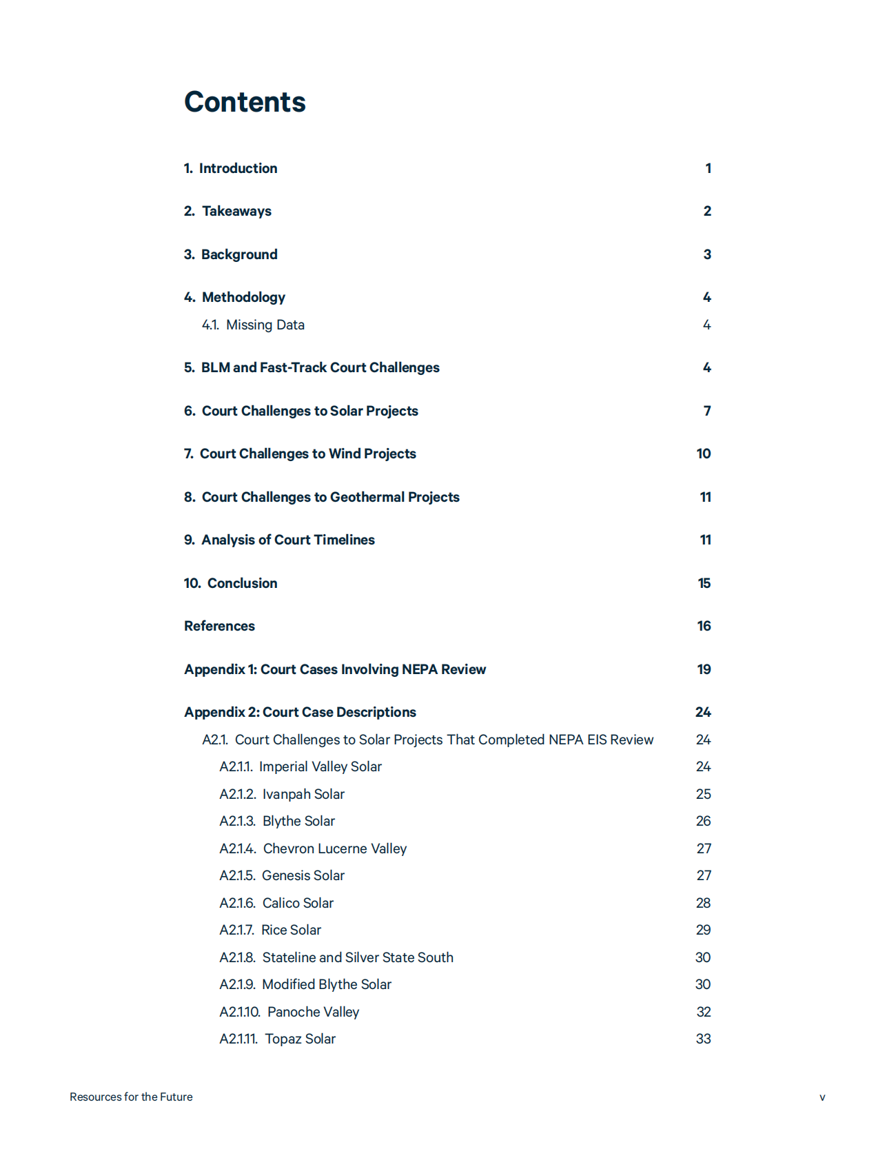 未来能源研究所：2025年将绿色能源项目告上法庭：《国家环境政策法》审查和可再生能源面临的法庭挑战报告（英文版） 第6页