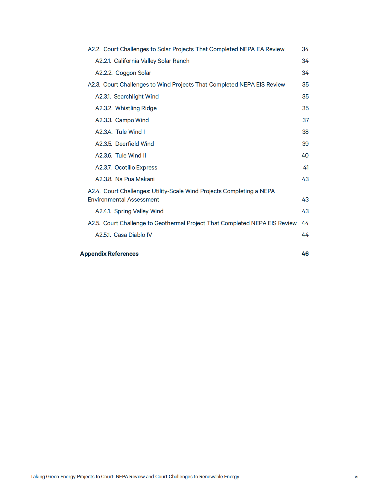 未来能源研究所：2025年将绿色能源项目告上法庭：《国家环境政策法》审查和可再生能源面临的法庭挑战报告（英文版） 第7页